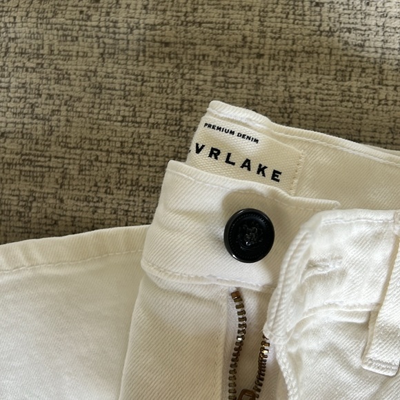 SLVRLAKE Denim Beatnik Slim Straight Split Hem Jeans - Picture 8 of 15